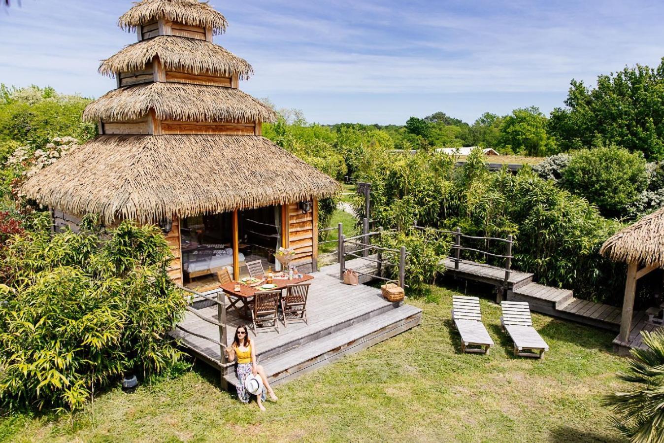 Domaine Ecotelia Le Nizan Exteriör bild